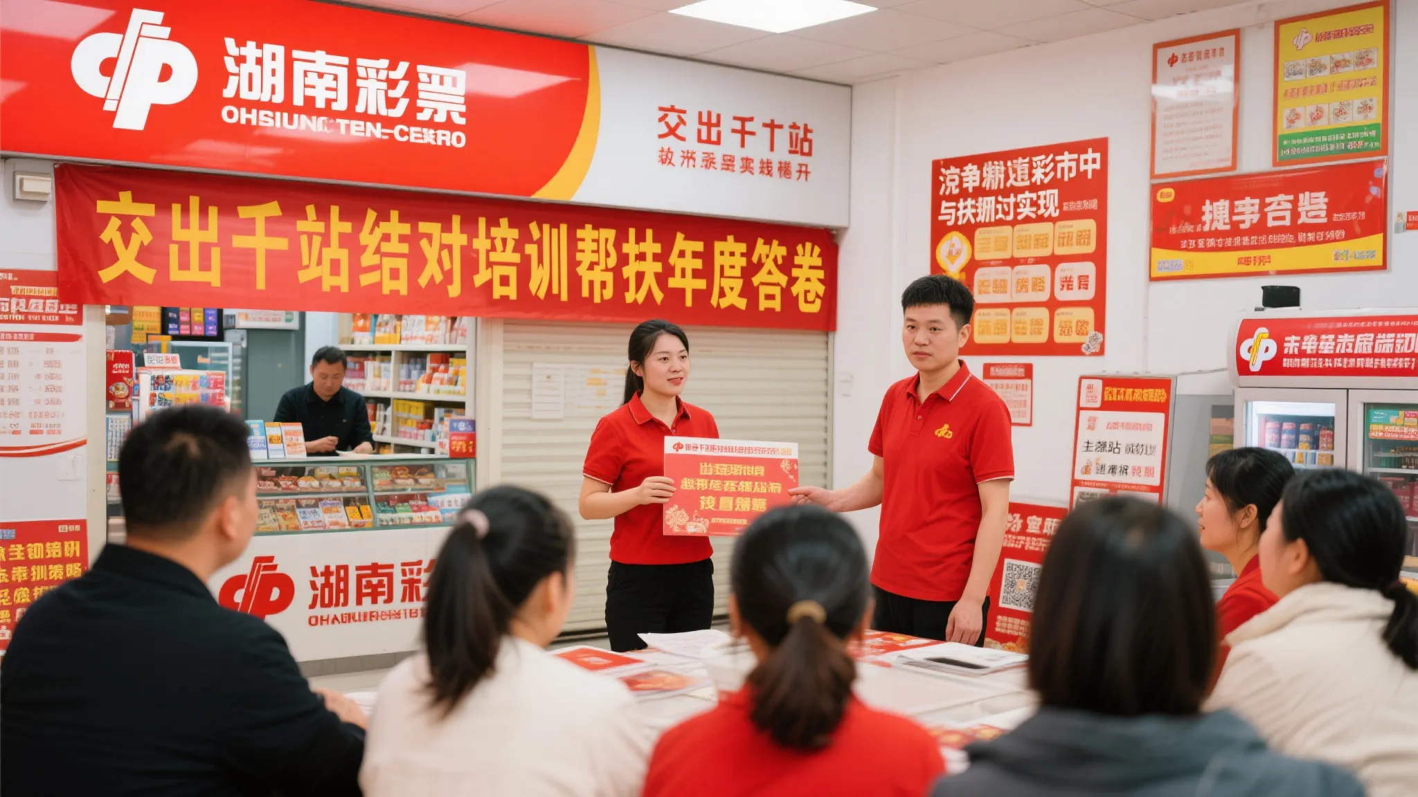 湖南福彩千站结对培训：提升销售员素质与销量的年度佳绩