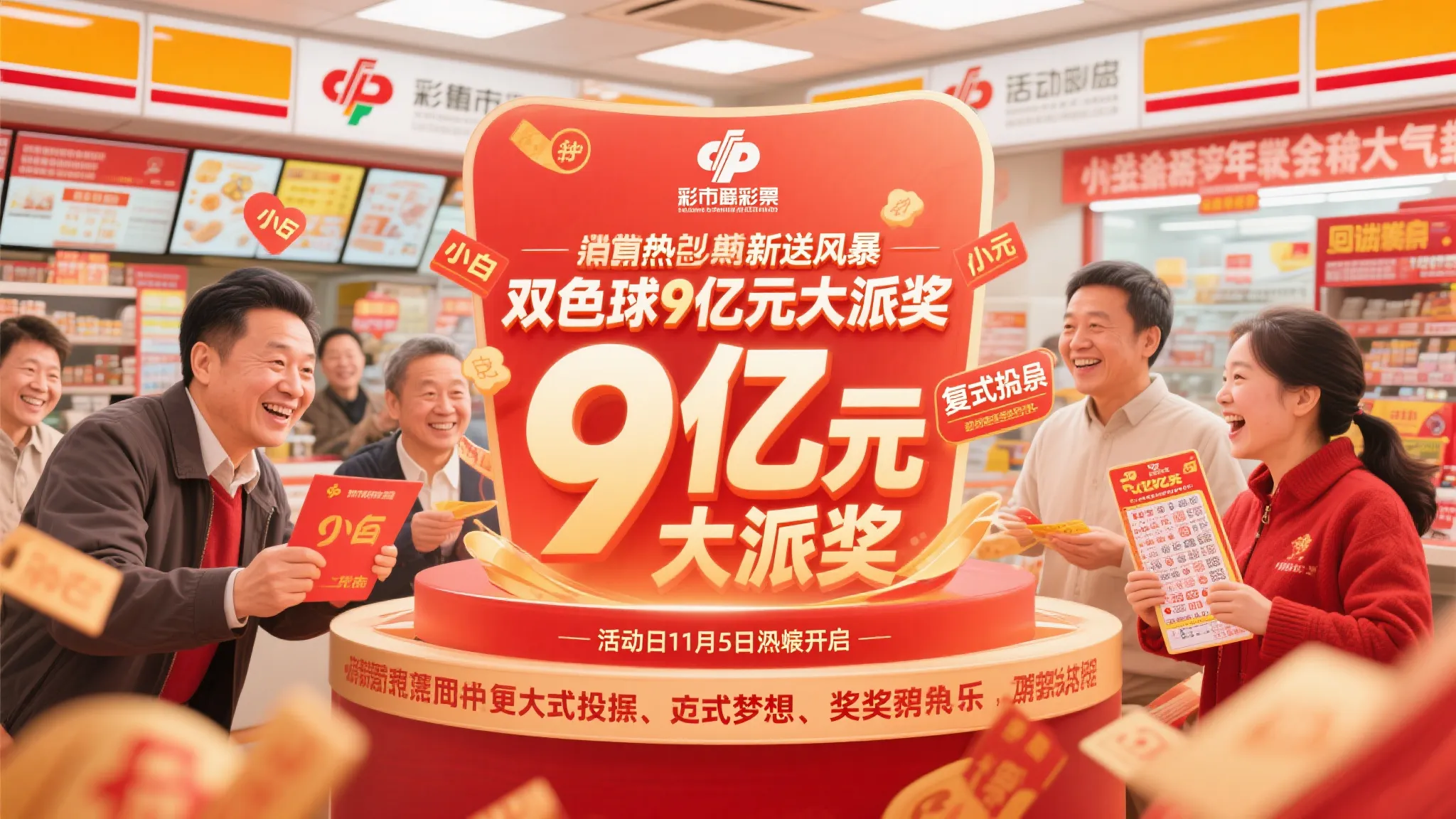 双重惊喜！双色球9亿元派奖11月5日震撼开启
