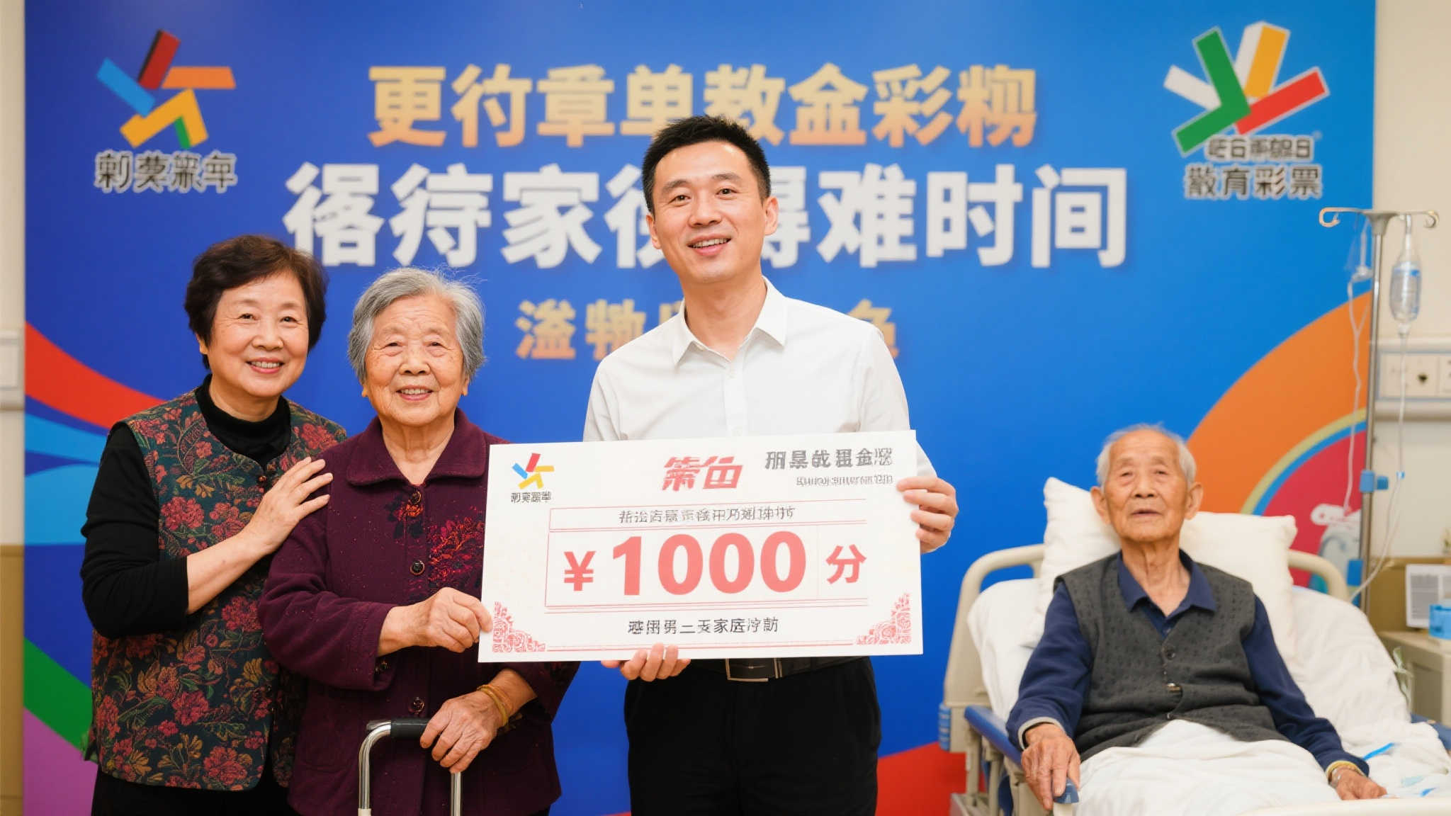 男子10元喜中大乐透千万 优先为双方老人治病
