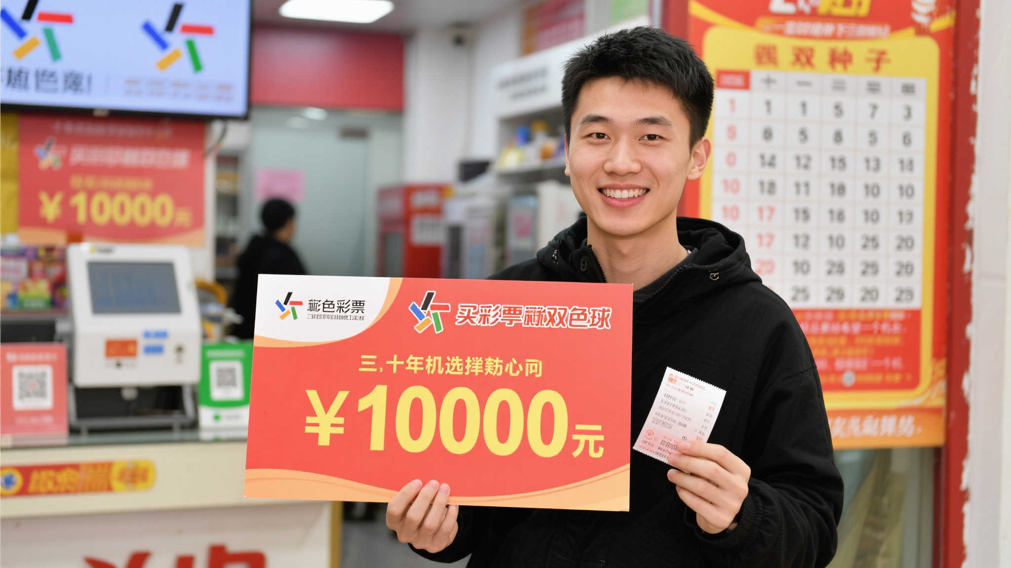 十年机选终圆梦，帅气小伙喜中双色球千万为父母购置新家