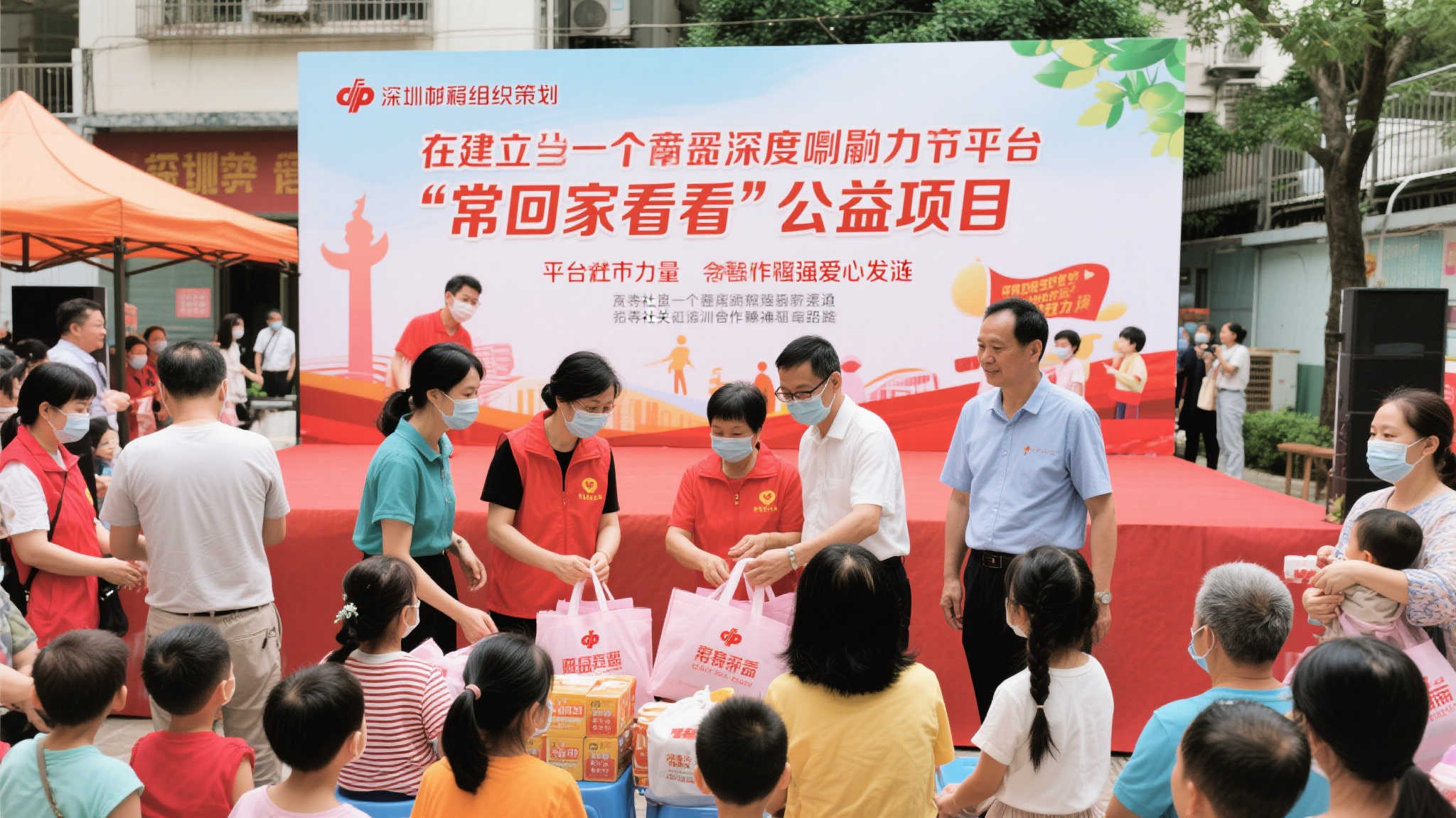 深圳福彩公益行动：受助者接力传递家的温情